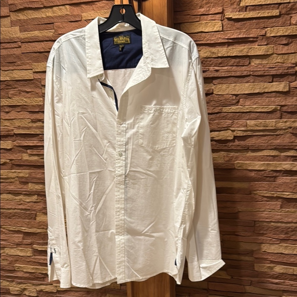 TRUE RELIGION White Men's Shirt